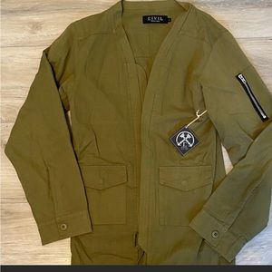 Civil Regime Army Green Jacket New with Tags L